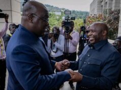 Félix Tshisekedi en visite discrète au Burundi pour renforcer la coopération sécuritaire Felix-Tshisekedi-et-Evariste-Ndayishimiye