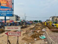 Kinshasa : l’avenue Kasa-Vubu fermée à hauteur du pont Cabu pour deux mois de travaux