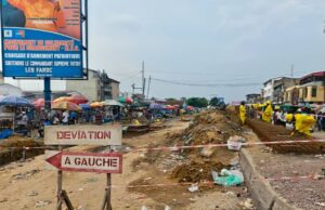 Kinshasa : l’avenue Kasa-Vubu fermée à hauteur du pont Cabu pour deux mois de travaux